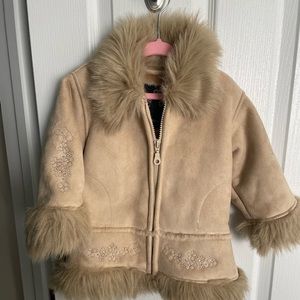Toddler 1Madison Suede Coat